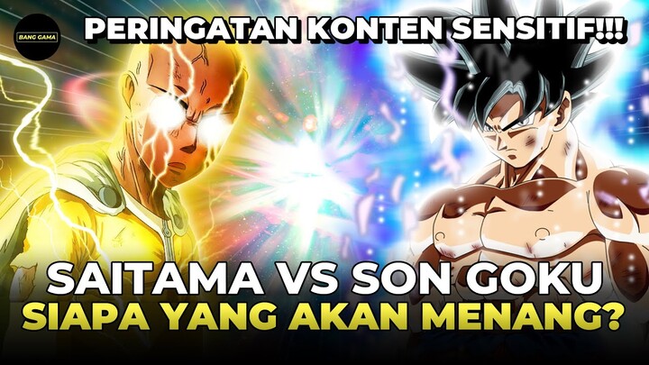 SAITAMA VS SON GOKU SIAPA YANG AKAN MENANG? INILAH JAWABAN PASTINYA! - One Punch Man Vs Dragon Ball