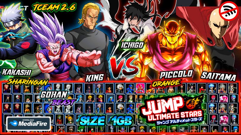 Jump Force Mugen Apk (size 800mb) For Android Download - BiliBili