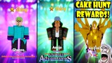 CLAIMING ALL MY CAKE HUNT REWARDS AND USING ALL MY REROLL! - ANIME ADVENTURES