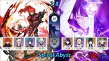 Diluc Vaporize (OG Team) & Raiden Taser | Spiral Abyss 2.8 | Full Stars - Genshin Impact