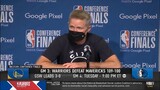 Steve Kerr Postgame interview - Game 3: "You don't win the playoffs without guys like Wiggins."