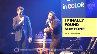 Regine Velasquez & Ian Veneracion - I Finally Found Someone [Ian: in Color Concert]