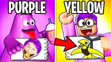 ONE COLOR DRAWING CHALLENGE IN ROBLOX DOODLE TRANSFORM!? (GUESS MY DRAWING PICTURE GAME!)