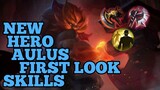New fighter hero Aulus in mobile legends ml First look