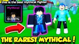 I Got The RAREST MYTHICAL FIGHTERS In Anime Fighters Simulator UPDATE 15!! (Roblox)