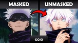 Unmasked Jujutsu Kaisen Characters