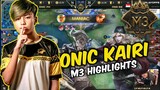 Onic Kairi M3 Highlights ( THE FUTURE)