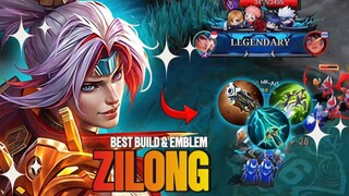 TERBARU BUILD ZILONG PALING SAKIT 2024 DI MOBILE LEGENDS