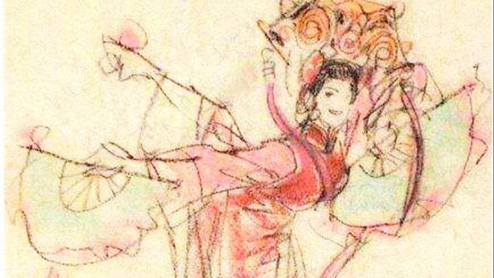 การเต้นระบำในราชวงศ์ชิงและการตีกลองของชาวแมนจู