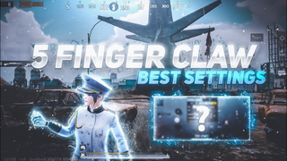 The Best 5 Finger Setting Basic,Control & Sensivity !!