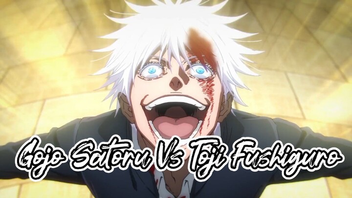 Gojo Satoru Vs Toji Fushiguro// Anime edit