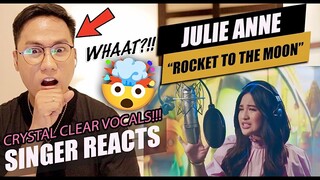 Julie Anne San Jose - "Rocket To The Moon" Music Video - [Netflix Philippines] | SINGER REACTION