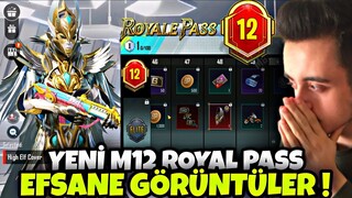 YENİ M12 ROYAL PASS EFSANE GÖRÜNTÜLER !! M12 RP 1-50 ÖDÜLLERİ !! M12 ROYAL PASS PUBG MOBİLE