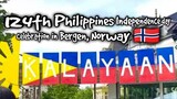 124th PHILIPPINES INDEPENDENCE day Celebration in Bergen, NORWAY