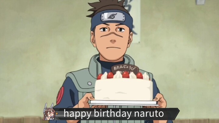 Hôm nay là ngày sinh nhật của Naruto, chúc mừng sinh nhật Naruto 🎂