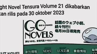 Akhirnya LN tensura volume 21 akan rilis 30 oktober bro