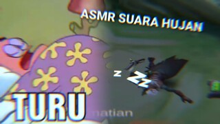 Maen ML sambil denger ASMR Hujan | Mobile legends Indonesia