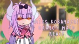 Miss kobayashi dragon maid react to amv, edits and meme + new outro  (Gacha club )