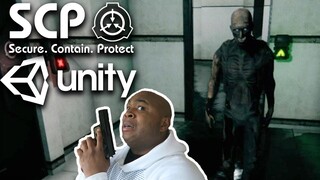 PLAYING SCP Containment Breach UNITY REMAKE in a haunted house