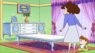 [Crayon Shin-chan] Meiya imagines the house becoming fashionable and cleans up all the old toys