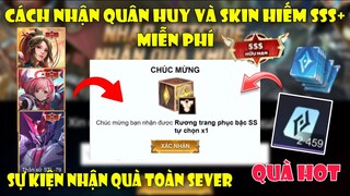 GiftCode Liên Quân | Nhập CODE Mới Nhất Nhận Quân Huy Và Skin Trang Phục Hiếm Free Toàn Sever