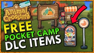 How to get POCKET CAMP DLC ITEMS in Animal Crossing: New Horizons