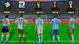 LIONEL MESSI Penalty Kicks in FIFA World Cup | 2006, 2010, 2014, 2018 & 2022
