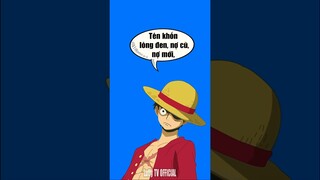 Luffy hay tin ông nội Garp bị băng Râu Đen bắt và lần này thì