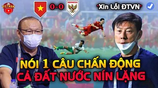 Hòa Việt Nam, Báo Indo Vui Như Tết HLV Hàn Quốc Nói 1 Câu Cả Đất Nước NÍN Lặng