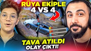 AYLAR SONRA EKİPLE EĞLENCELİ 4 VS 4!! KARDEŞİNİ TAVALADI KAVGA ÇIKTI 😱 | PUBG MOBILE