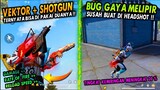 TOP 2 DAFTAR TRIK DAN BUG TERBARU DI FREE FIRE- BUG PEGANG VEKTOR+SHOTGUN JADI SATU