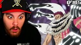 One Piece Episode 851 REACTION | The Man with a Bounty of Billion! The Strongest Sweet General!