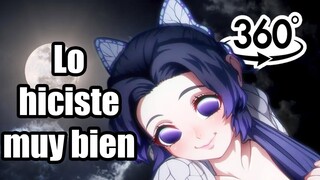 INCREIBLE!!🦋 SHINOBU SALVA a ZENITSU 😳demon slayer vr ✨Moshi Mosh ✨ [Kocho Shinobu] (anime vr)