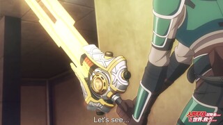 Nick/Demon Sword Vs Amalgam Golem (Ningen Fushin) (English Sub)