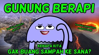 KENAPA GAK BUANG SAMPAH KE GUNUNG BERAPI??? | Animasi Story Telling