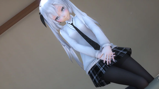 MMD กระโปรง Junjou / กระโปรง Junjou --Tda Sora Miku HD 1080p