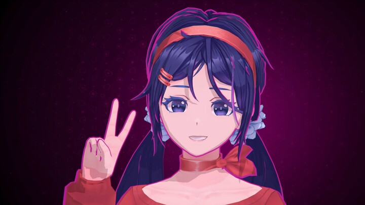【Miside】Use Blender to restore Mita's opening animation