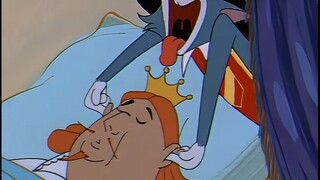 Tom and Jerry|ตอนที่ 111: The King's Sleep [เวอร์ชั่น 4K คืนค่า] (ปล. ช่องซ้าย: เวอร์ชั่นวิจารณ์; ช่