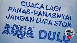 Jangan lupa stok Aqua dulu🗿