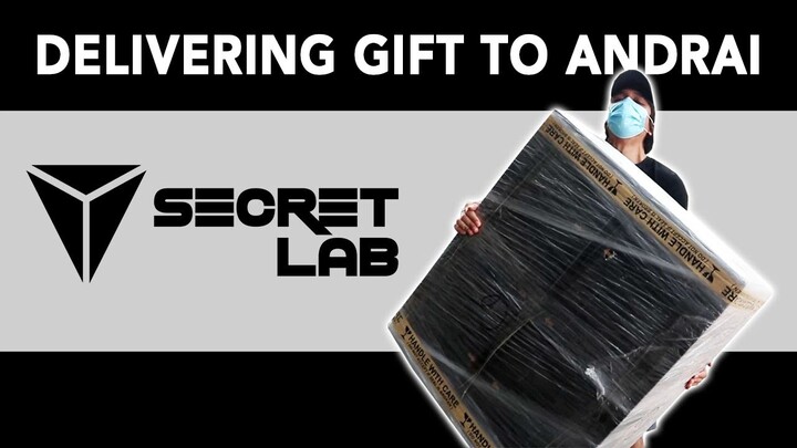 Vlog - Delivering Gift (Secret Lab Chair) To Andrai - The Antonio Bros