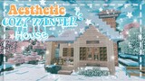 💫 Aesthetic Cozy Winter House ❄️🏡🌨️ (Minecraft Chill Build) | The girl miner ⛏️