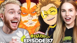 THE JAPANESE HERO BILLBOARD CHART!! | My Hero Academia S4E24 Reaction