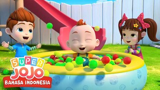 Kami Suka Bermain Bola Yang Warna-warni | Keluarga Yang Harmonis | Super JoJo Bahasa Indonesia