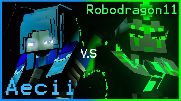Aecii vs Robodragon11 [Mine-imator Animation]