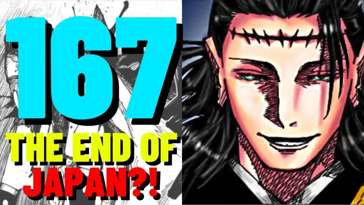 THE END OF JAPAN AS WE KNOW IT?!  Jujutsu Kaisen Chapter 167 Review