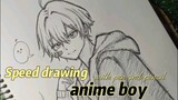 Gambar anime boy yang gampang yuk !🤍 Hope you like it ❤