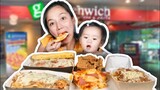 GREENWICH MUKBANG | Lasagna, Carbonara, Haiwaian Pizza & Chicken