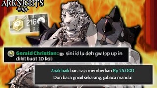 Di Bantu Sultan Lagi Buat Gacha Mountain UwU)b ~ Arknights Indonesia