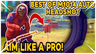 FREE FIRE M1014 AUTO HEADSHOT AIM LIKE A PRO