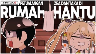 Petulangan ZEA dan Taka di Rumah Hantu #NIJIClip_ID